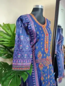 স্টাইলিশ এমব্রয়ডারি কটন টু পিস | প্রিমিয়াম ফেব্রিক ও ট্রেন্ডি ডিজাইন