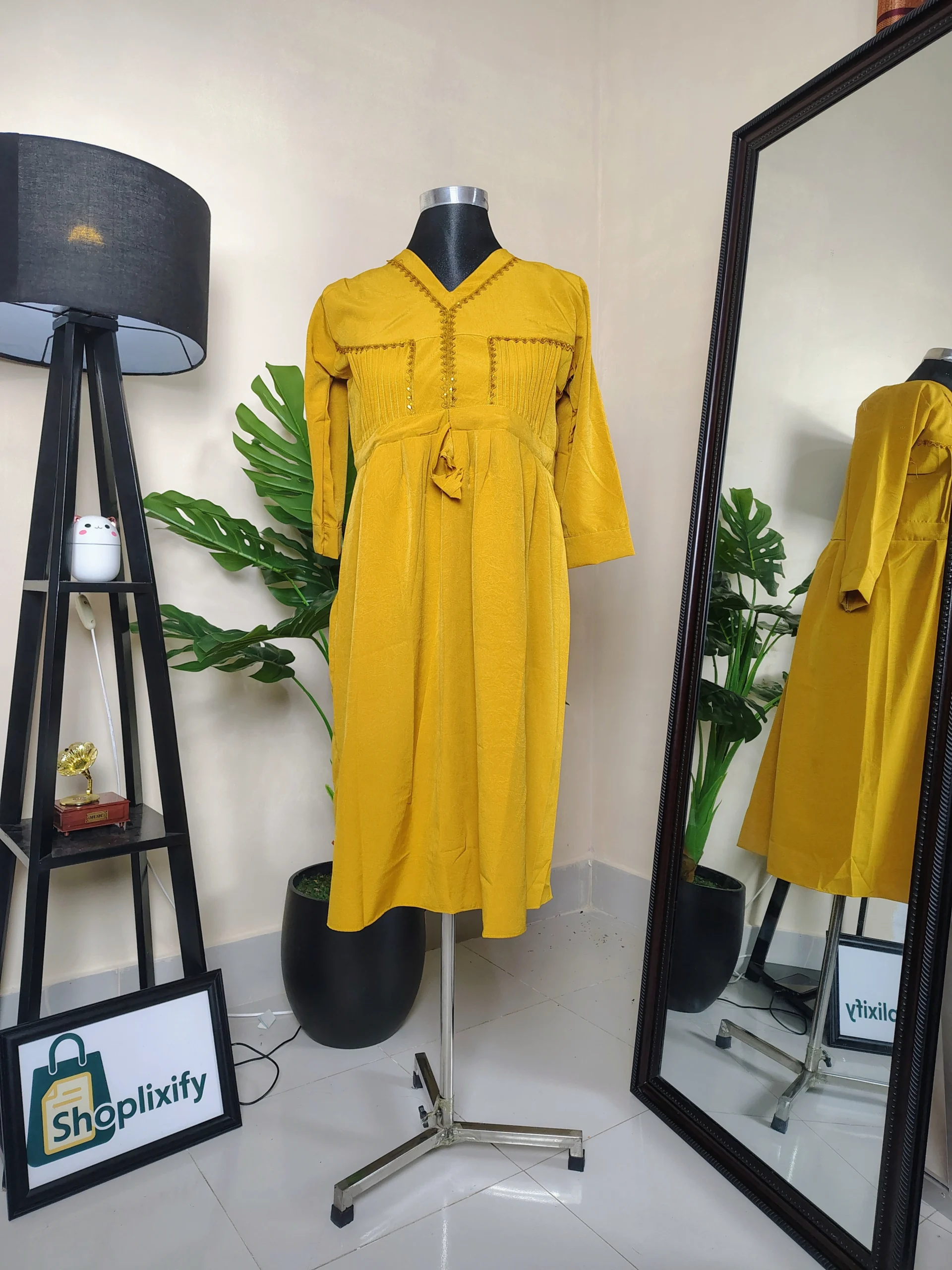 stylish ladies one piece dress | premium cotton comfortable wear – shoplixify