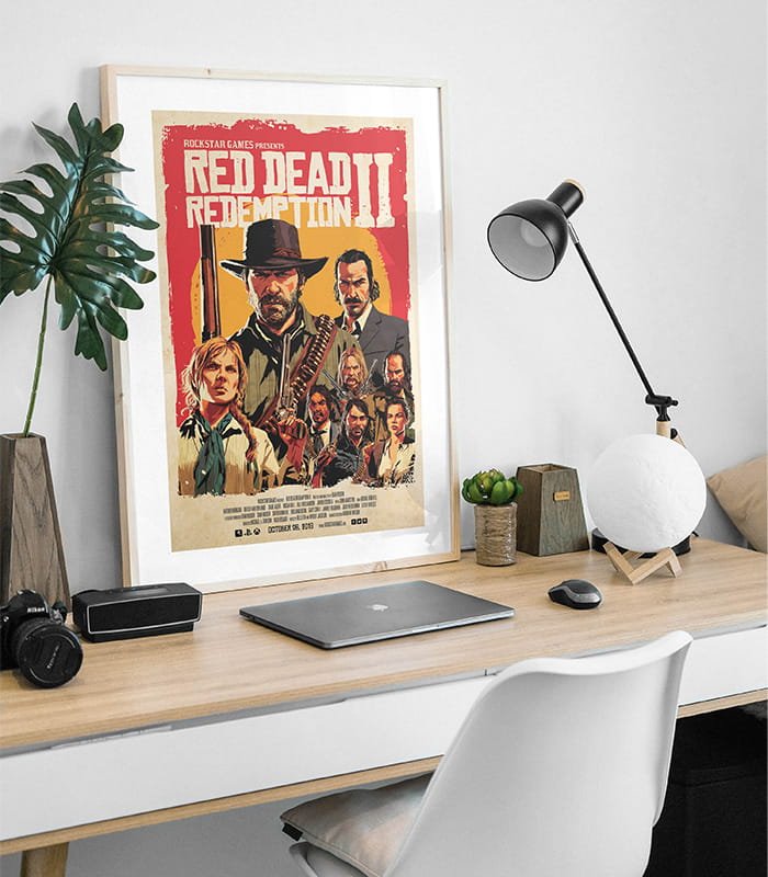 red dead redemption 2 art poster 2